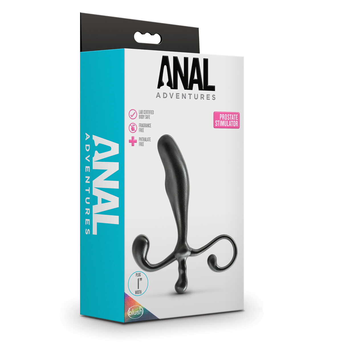 Анальный пробка Blush Anal Adventures Чёрный